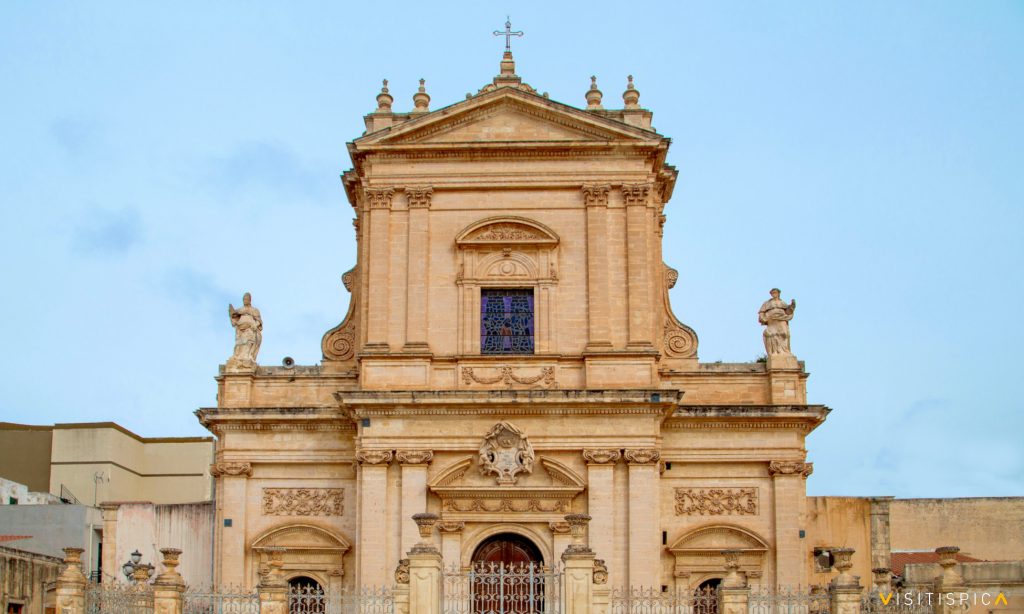 Facciata basilica Santa Maria Maggiore Ispica